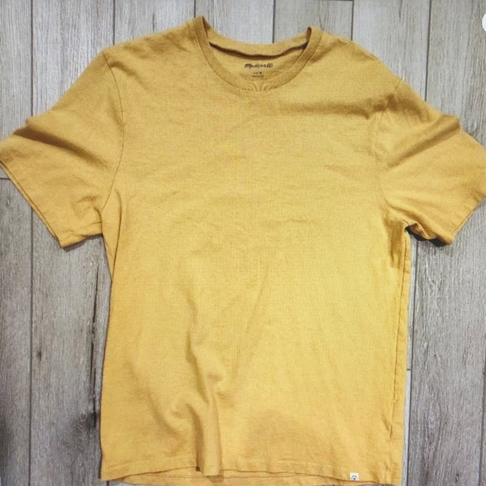 Men's Mustard Yellow T-Shirt